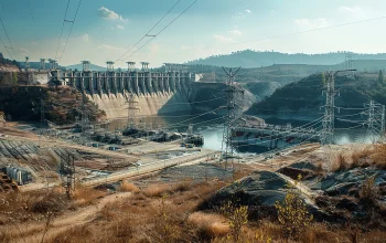 large-dam-with-large-power-line-background large-dam-with-large-power-line-background